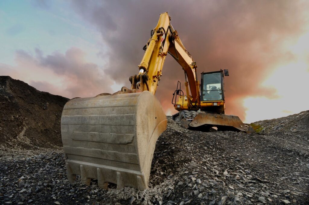 Digger drain